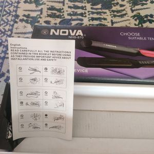 NOVA HAIR STRAIGHTENER