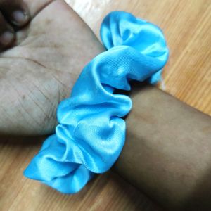 Light Blue Scrunchie