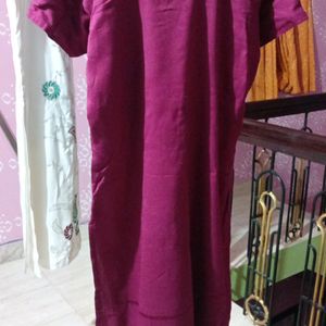 2 Embroidery Kurthi With 1dupatta💯