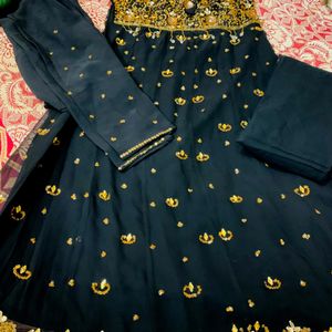 Beautiful Black Anarkali