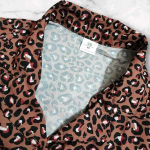 SSS Animal Print Oversized Shirt