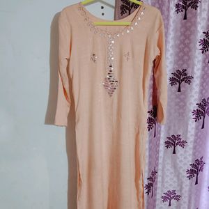 Mirror Embroidered Kurti