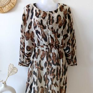 Animal Print Dress From Spain