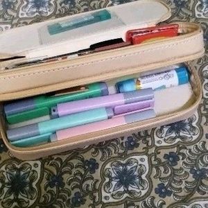 Double Layer Pencil Case For Student