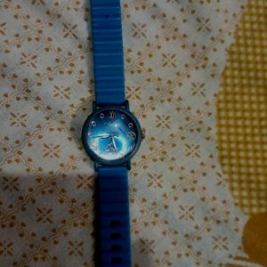 Women Blue Colour Watch