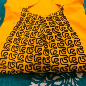 Yellow Kurta For Women