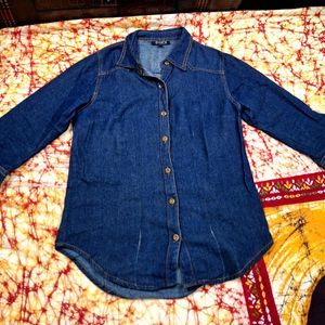 Only 99rs - Combo Of  checkshirt And Denim Shirt