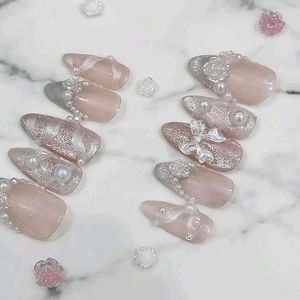 Press On Nails(Dreamy Bride).  Price Dropped 🎉🎉