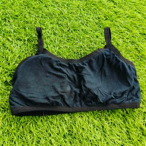 Lightly Padded Enamor Bra Closed Striped Back