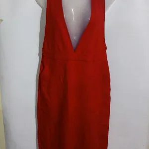 RED VINTAGE DRESS