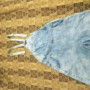 New Zudio Dungaree Shorts Size M