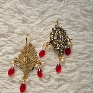 Handmade  Kundan Earing