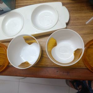 Bowl N Tray Set