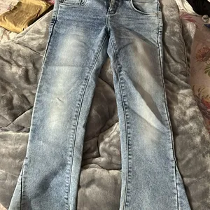 Blue Bootcut Jeans