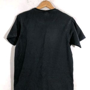 A Black Printed T SHIRT