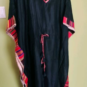 Cotton Silk Kaftan,New With Tag