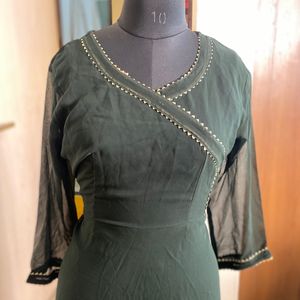 Dark Green Kurti