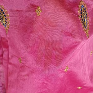 Cotton Silk Embroidered Saree