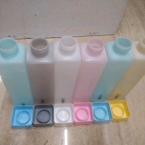 Plastic Bottles Pack Of 6