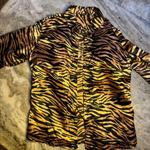 Tiger Print Shirt