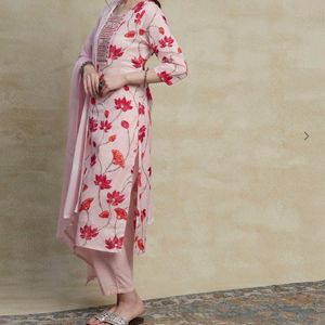 Floral Print Kurta Suit 🌸🌸🌸