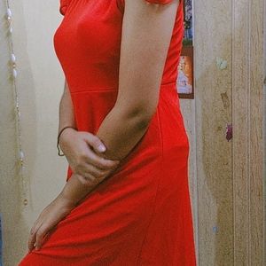 Red Women Dress