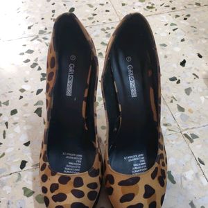 cheetah print pencil heels