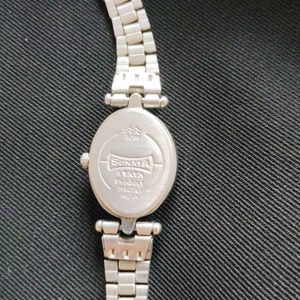 Sonata Women Watch Silver Colour