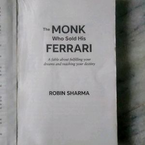 The Monk Who Sold His Ferrari Book