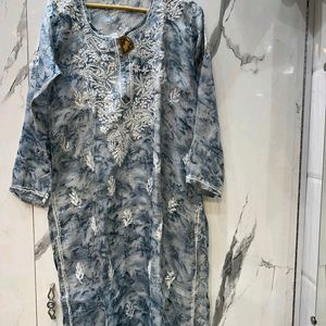 New Chikankari Kurta With Inner