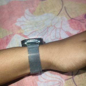 LADIES TOUCH SCREEN STEEL WATCH