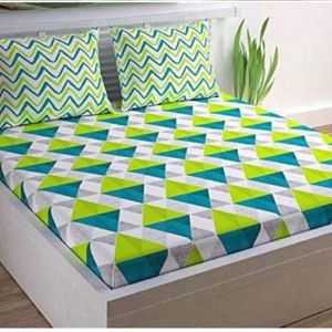 Double Bedsheets With Two Pillow Covers