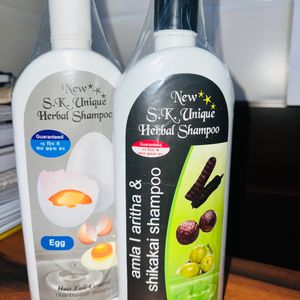 2 Herbal Shampoo Bottle