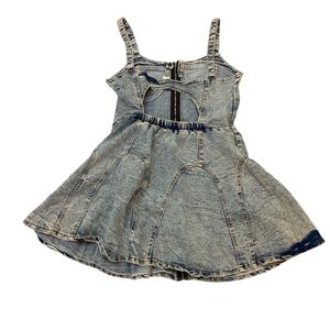 Y2K Vintage Mini Denim Dress