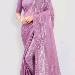 Sequin Saree