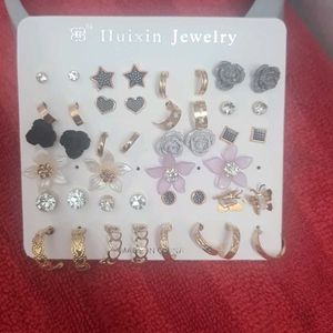 Pack Of 24 Earrings Set