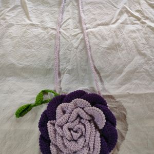 Hand Made Crochet Sling Bag Hope