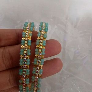 4 Bangles Combo Beautiful  Size 2.8