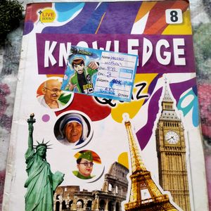 Knowledge Quiz GK Book Class 8th