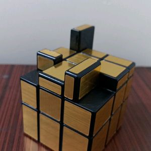 3*3 Mirror Cube Golden