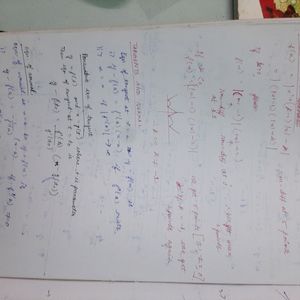 FIITJEE Handwritten Maths Notes