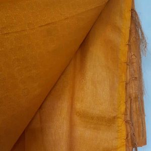 Mulberry Silk Golden Saree