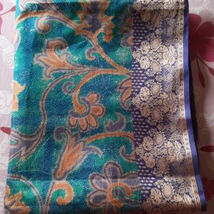 Silk Meenakari Border