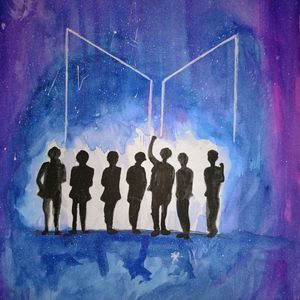 BTS Army Handmade Painting