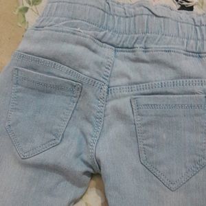 Girls Embroidery Jeans