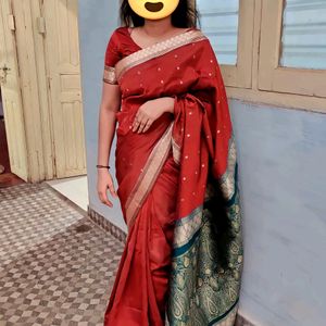 SILK ZARI WORK PATTU SAREE