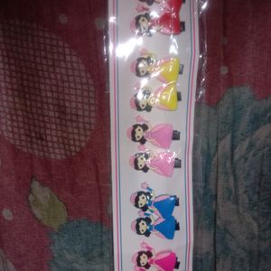 Strawberry 30 Pc Girlish Hair Tiktak Clips