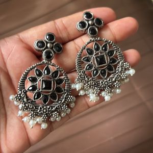 Oxidised Earrings