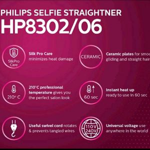 PHILIPS HP8302/06 Hair Straightener