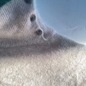 Tan Turtle Neck Wool Sweater